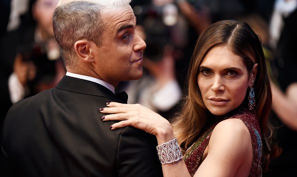 CANNES, FRANCE - MAY 16: Robbie Williams and Ayda Field attend "The Sea Of Trees" Premiere during the 68th annual Cannes Film Festival on May 16, 2015 in Cannes, France. (Photo by Ian Gavan/Getty Images)