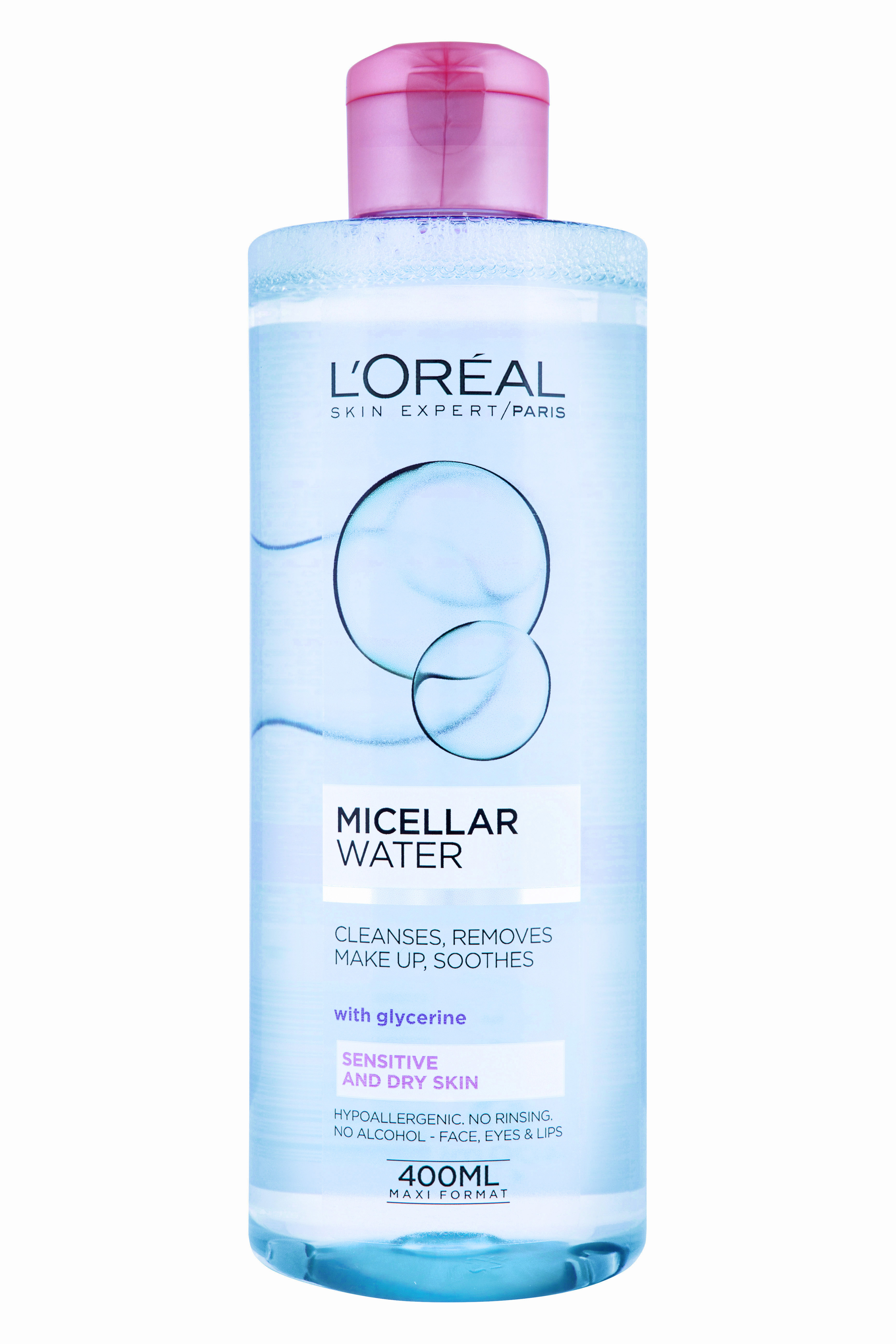 L'Oreal Paris - Skin expert - Micellar Water - Sensitiv and dry skin