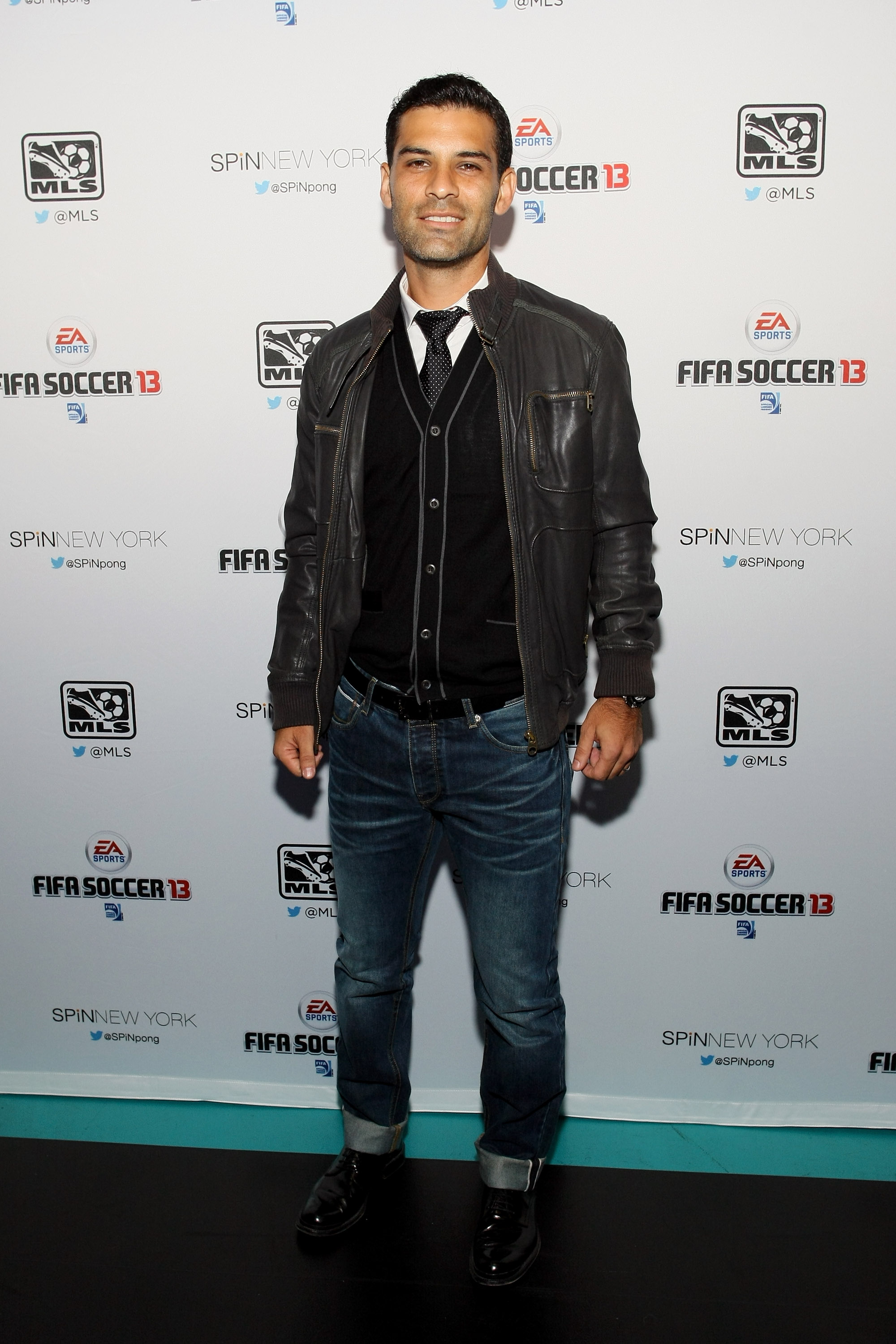 NEW YORK, NY - SEPTEMBER 24: Rafael Marquez of The New York Red Bulls attends the FIFA Soccer 13 launch tournament at SPiN New York on September 24, 2012 in New York City. (Photo by Neilson Barnard/Getty Images)