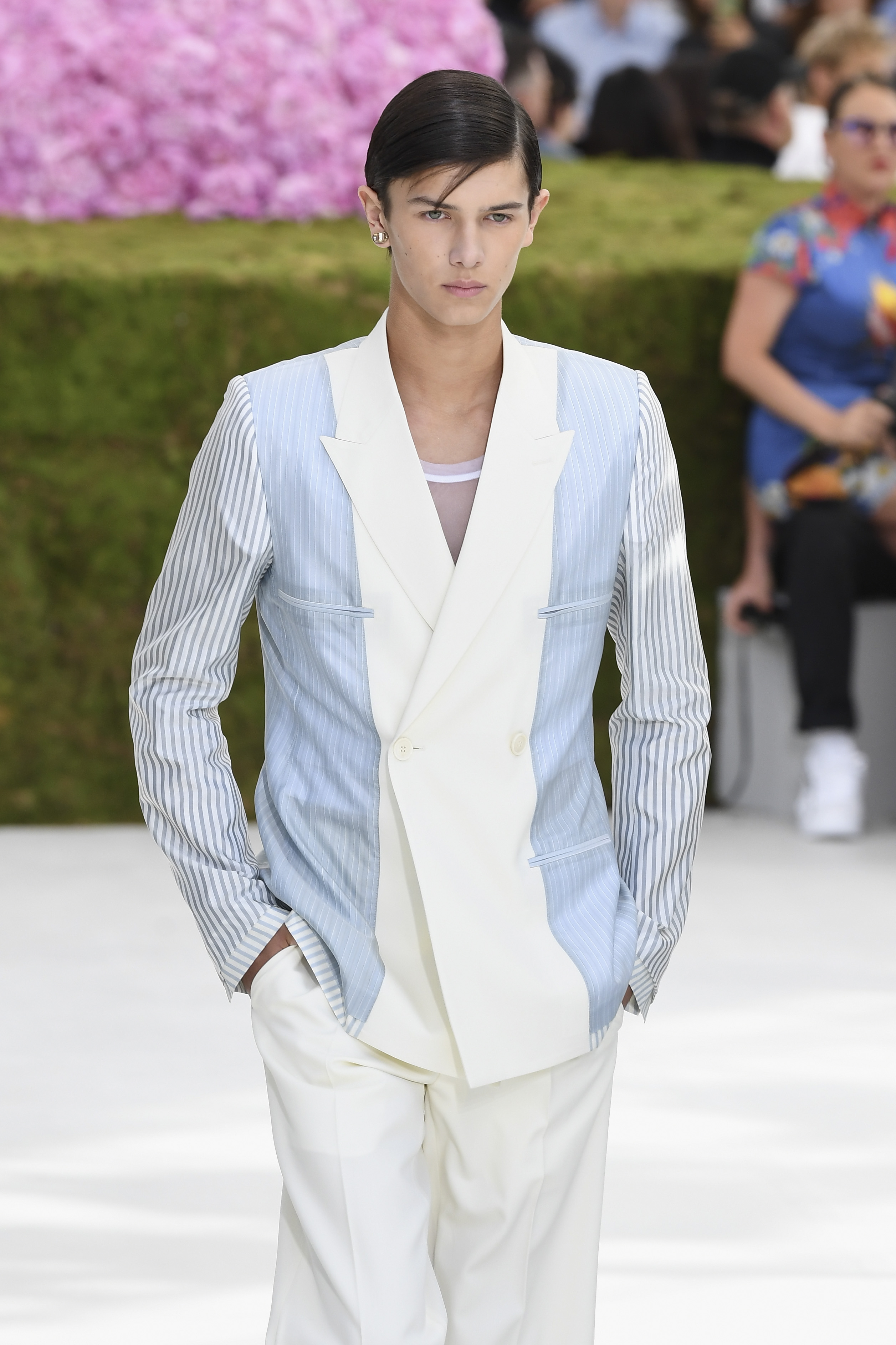 PARIS, FRANCE - JUNE 23: Prince Nikolai of Denmark walks the runway during the Dior Homme Menswear Spring/Summer 2019 show as part of Paris Fashion Week on June 23, 2018 in Paris, France. (Photo by Pascal Le Segretain/Getty Images)